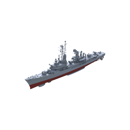 SSC153 Military Model USS DDG-2 Charles F. Adams Destroyer Water Line