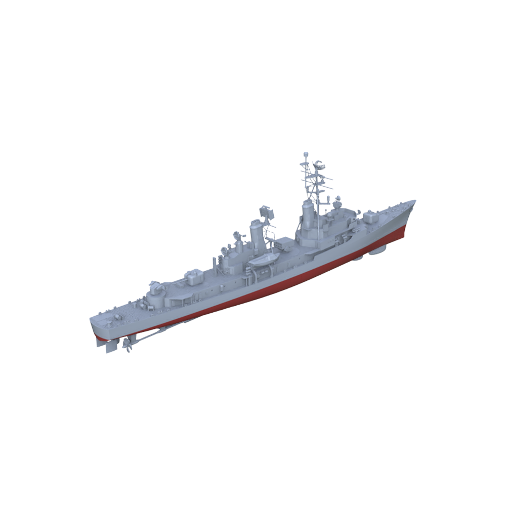 SSC153 Military Model USS DDG-2 Charles F. Adams Destroyer Water Line