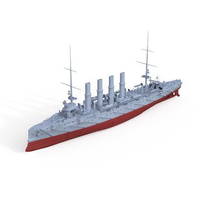 MRY-SFW SSC504S Military Warship Model Kit Russian Varyag Cruiser Full Hull