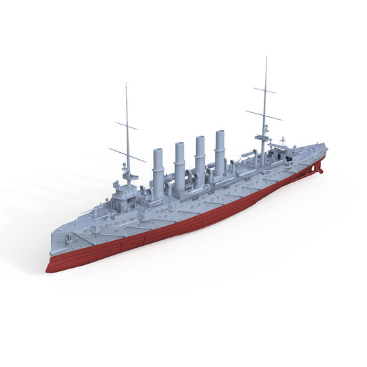 MRY-SFW SSC504S Military Warship Model Kit Russian Varyag Cr – LCD 3D printed resin model kit, image 1