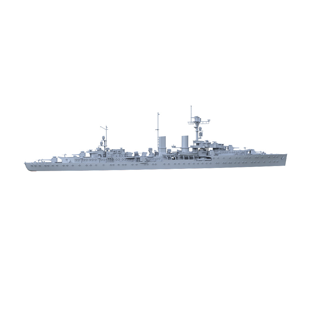 MRY-SFW SSC508 Military Warship Model Kit German Emden Light – LCD 3D printed resin model kit, image 2