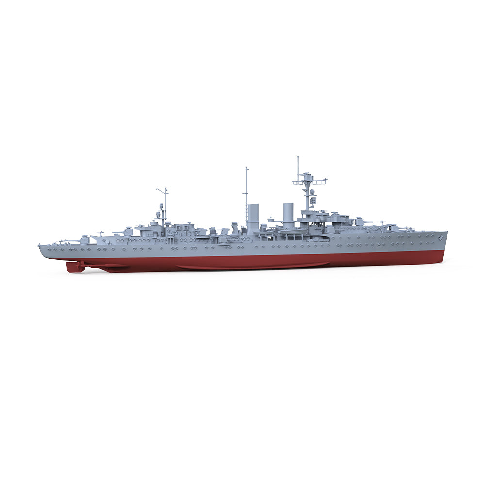 MRY-SFW SSC508S Military Warship Model Kit German Emden Light Cruiser Full Hull