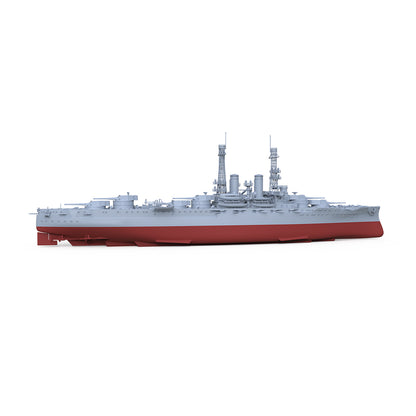 MRY-SFW SSC524S Military Warship Model Kit Wyoming Class Arkansas Battleship BB-33 Full Hull