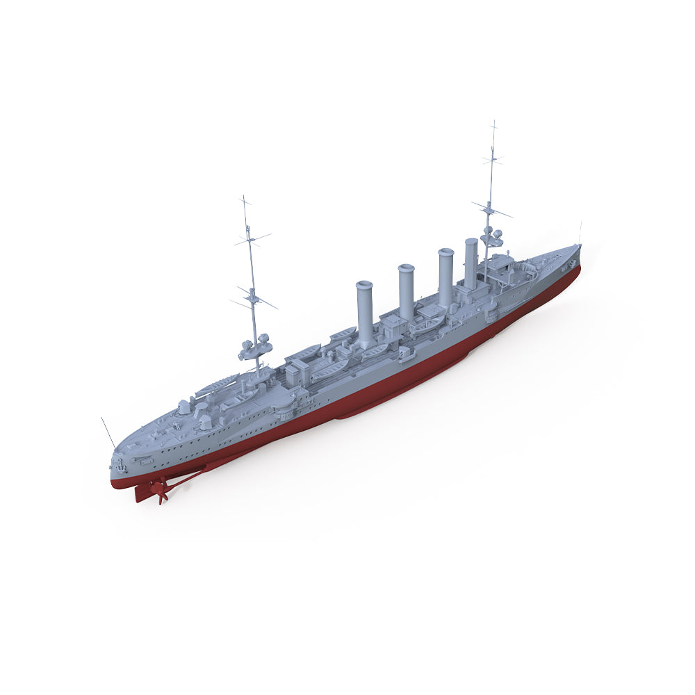 MRY-SFW SSC531S Military Warship Model Kit SMS Dresden Light Cruiser Full Hull