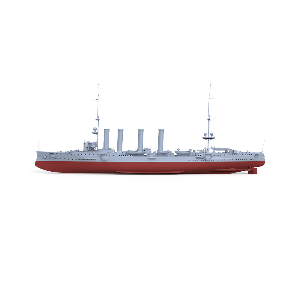 MRY-SFW SSC531S Military Warship Model Kit SMS Dresden Light Cruiser Full Hull