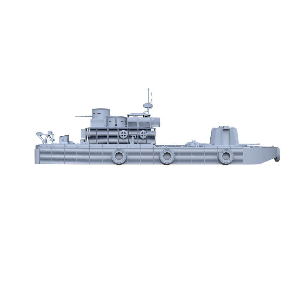 MRY-SFW SSC541 US Navy LCM6 "Zippo" Landing Craft Support Flamethrower  Water Line
