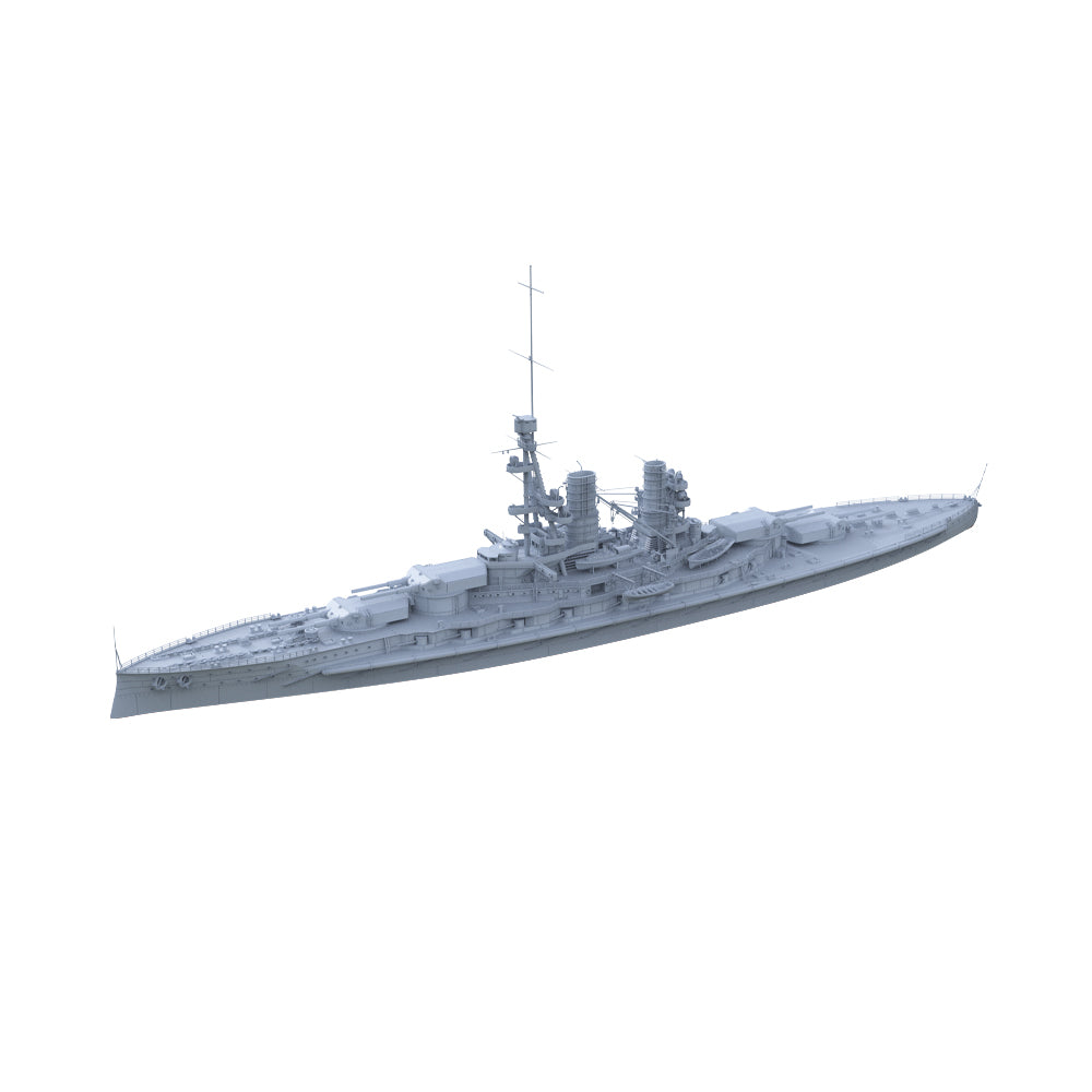 SSMODEL 588 Military Warship Model Kit German Navy Bayern battleship