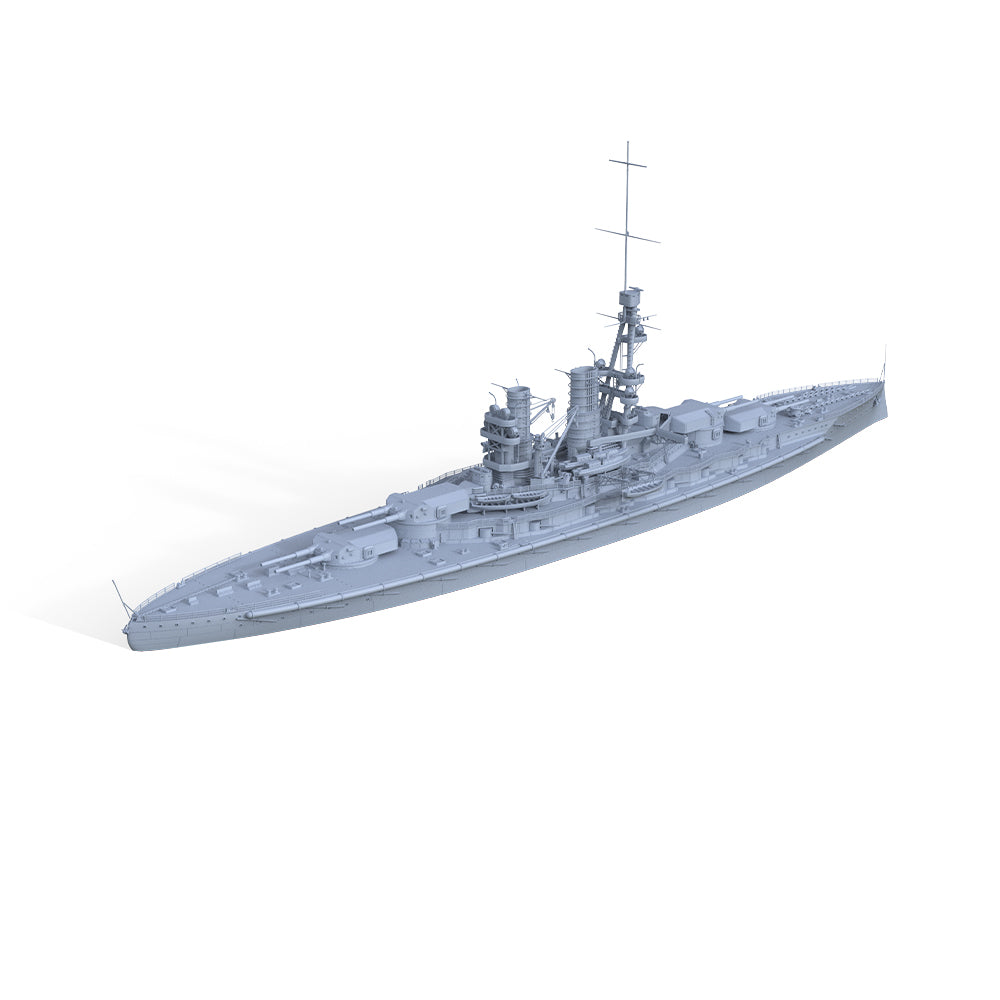 SSMODEL 588 Military Warship Model Kit German Navy Bayern battleship