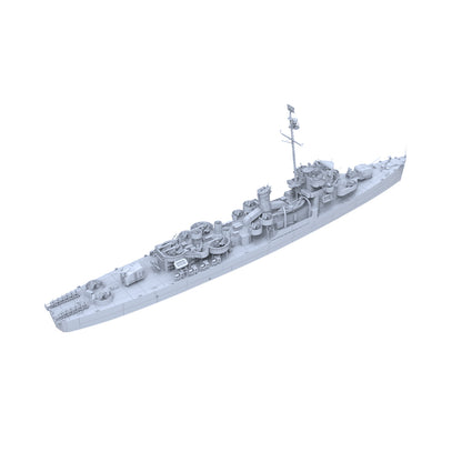 SSMODEL 598 Military Warship Model Kit US Navy Buckley Class Coolbaugh Frigate DE-217