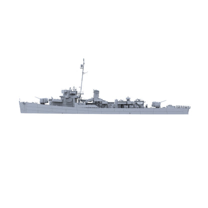 SSMODEL 598 Military Warship Model Kit US Navy Buckley Class Coolbaugh Frigate DE-217