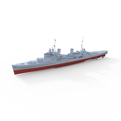 SSMODEL 603S Military Warship Model Kit French Navy Bearn Aircraft Carrier