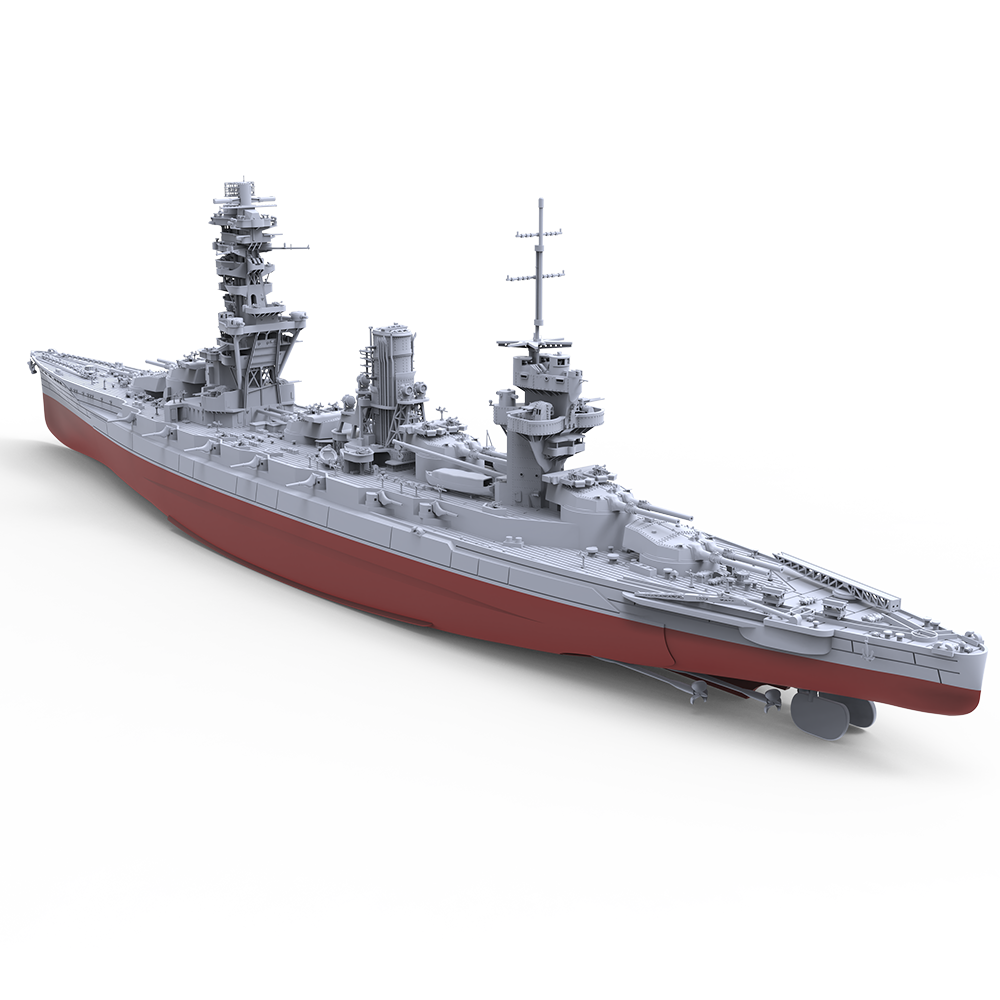 SSMODEL SSC702S Military Model Kit IJN FUSO 1944 Full Hull