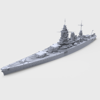 SSMODEL 703 Military Model Kit France Dunkerque-Class Battleship Dunkerque(1939) Water Line