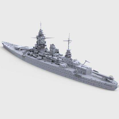 SSMODEL 703 Military Model Kit France Dunkerque-Class Battleship Dunkerque(1939) Water Line