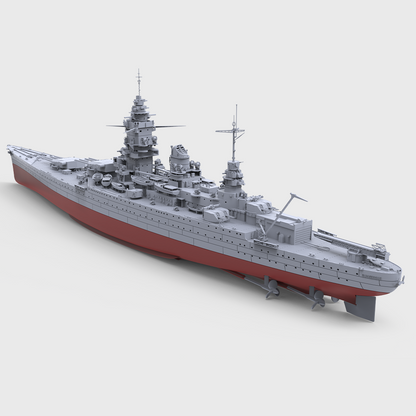 SSMODEL 703S Military Model Kit France Dunkerque-Class Battleship Dunkerque(1939) Full Hull