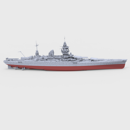 SSMODEL 703S Military Model Kit France Dunkerque-Class Battleship Dunkerque(1939) Full Hull