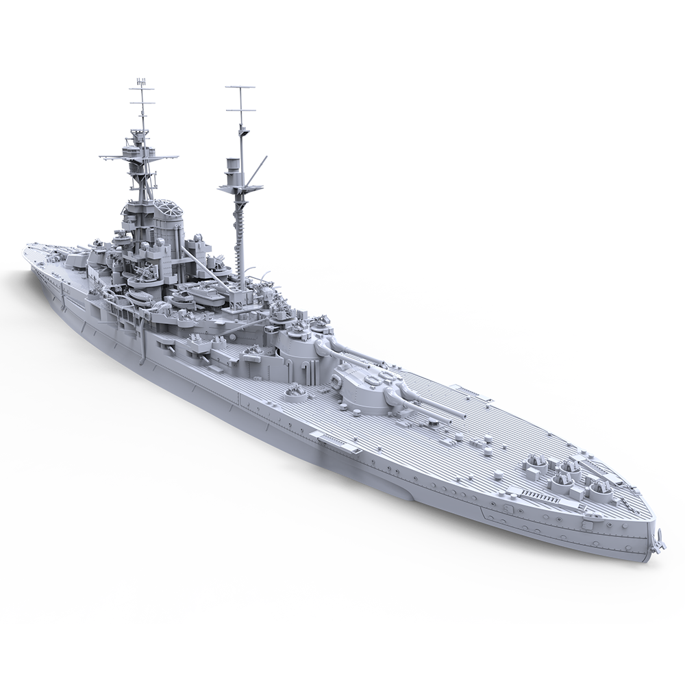 SSMODEL 705 Military Model Kit USSR Revenge-Class Battleships, Arkhangelsk, 1944 Water Line
