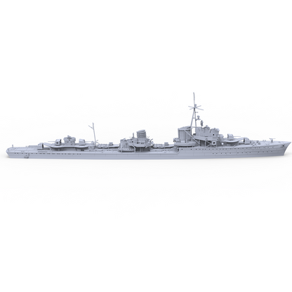 SSMODEL SSC728 Military Model Kit German Z22 Destroyers 1936(Bottomless Version)