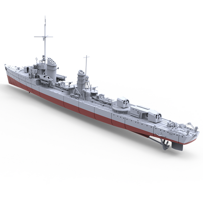 SSMODEL 730S Military Model Kit German Raubtier Class Torpedo Boat Luchs 1932 Full Hull