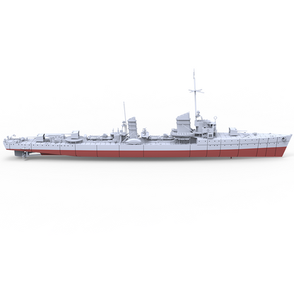SSMODEL 730S Military Model Kit German Raubtier Class Torpedo Boat Luchs 1932 Full Hull