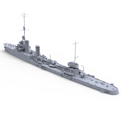 SSMODEL SSC737 Military Model Kit Italian Leone Class Destroyer Tiger 1934(Bottomless Version)