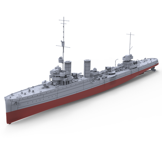 SSMODEL SSC737S Military Model Kit Italian Leone Class Destroyer Tiger 1934 Full Hull