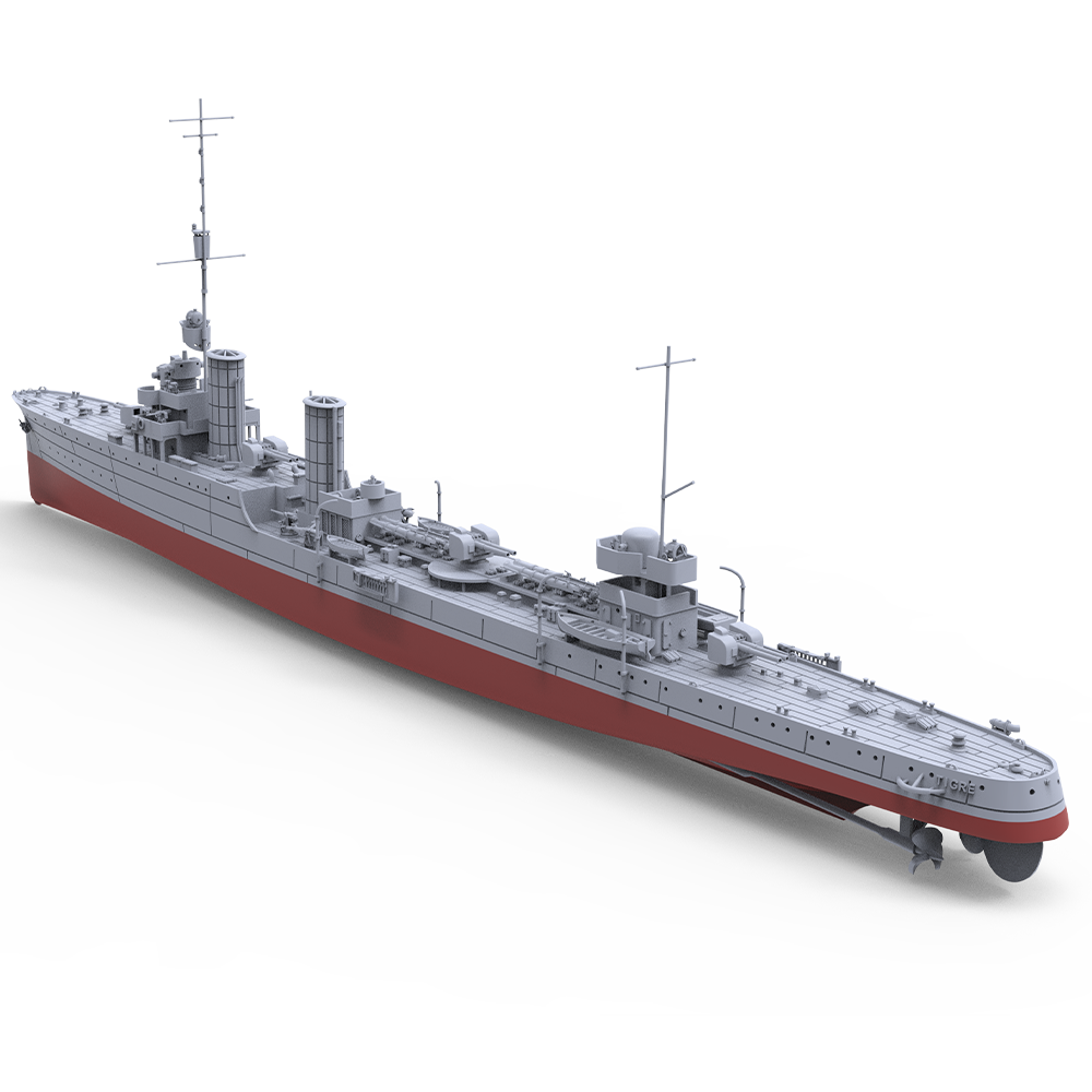 SSMODEL SSC737S Military Model Kit Italian Leone Class Destroyer Tiger 1934 Full Hull