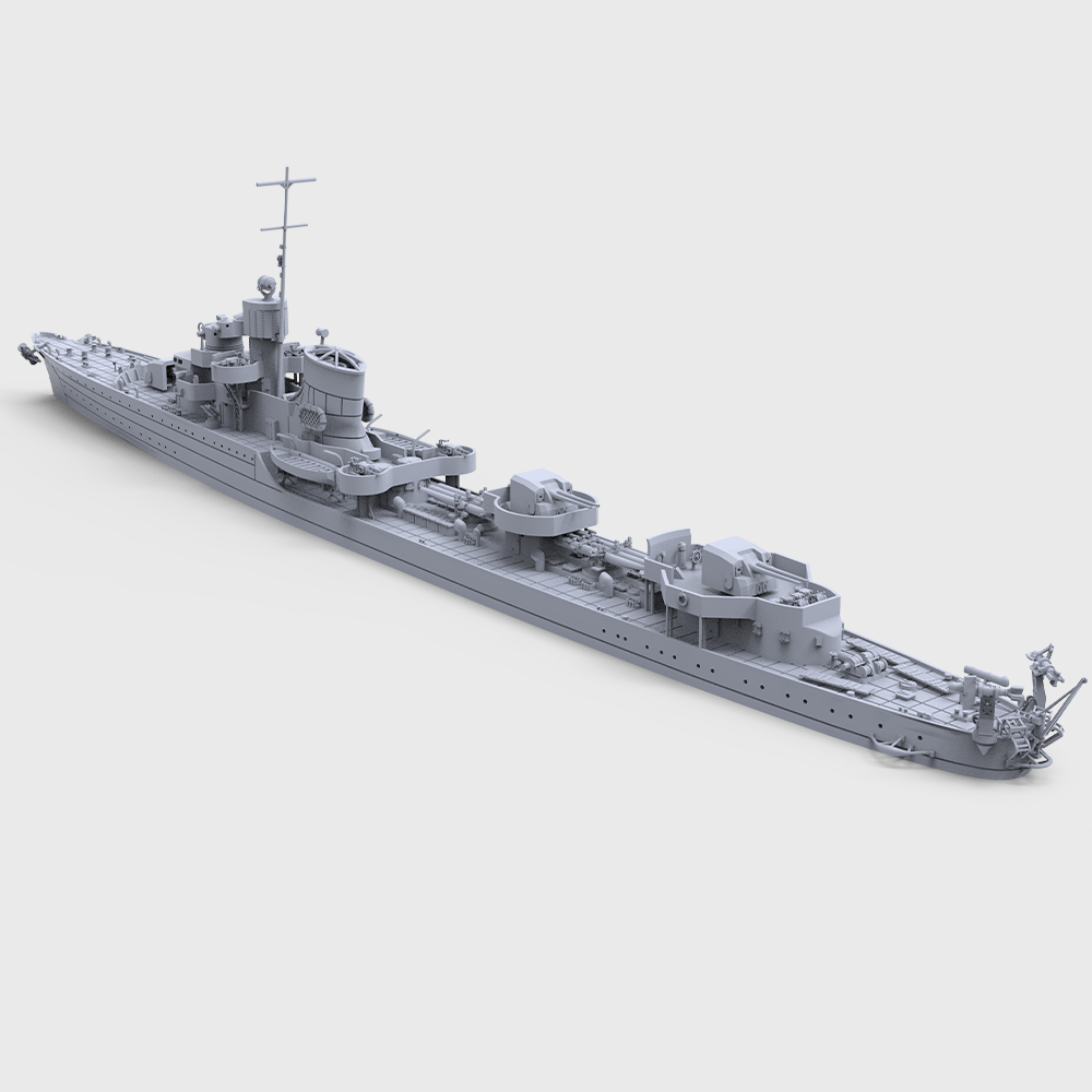 SSMODEL SSC738 Military Model Kit Italian Soldier Class Destroyer Cuirassier(Bottomless Version)