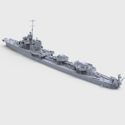 SSMODEL SSC738 Military Model Kit Italian Soldier Class Destroyer Cuirassier(Bottomless Version)