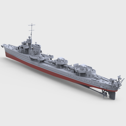 SSMODEL SSC738S Military Model Kit Italian Soldier Class Destroyer Cuirassier Full Hull