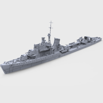 SSMODEL SSC739 Military Model Kit Italian Navy Caio Duilio Class Destroyer ITS Maggioni(Bottomless Version)