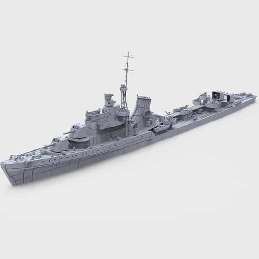 SSMODEL SSC739 Military Model Kit Italian Navy Caio Duilio Class Destroyer ITS Maggioni(Bottomless Version)