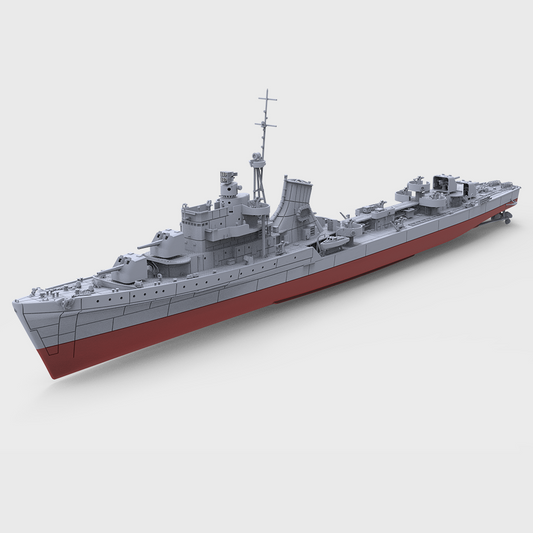 SSMODEL SSC739S Military Model Kit Italian Navy Caio Duilio Class Destroyer ITS Maggioni Full Hull
