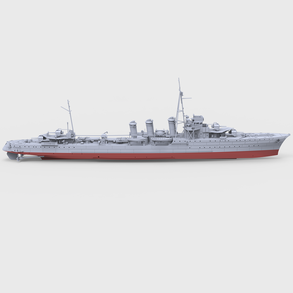 MRY-SFW 745S Military Model Kit Bourrasque-Class,French Destroyer Bourrasque, 1939 Full Hull