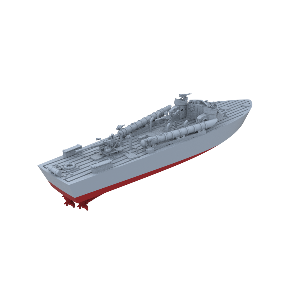 MRY-SFW SSC759S Military Model Kit Britain Higgins 78ft MTB-422 Full Hull