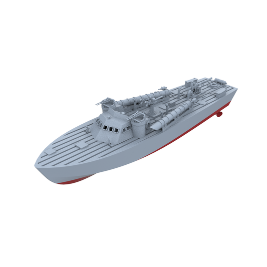 SSMODEL 759S Military Model Kit Britain Higgins 78ft MTB-422 Full Hull