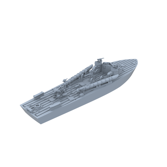 SSMODEL 759 Military Model Kit Britain Higgins 78ft MTB-422 Water Line
