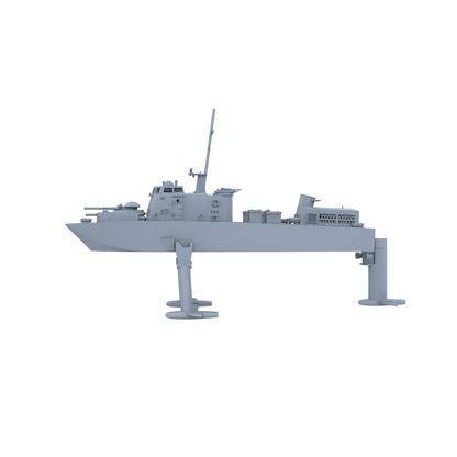 SSMODEL 761 Military Model Kit USS Flagstaff Class Patrol Gunboat Hydrofoil (PGH-1) Water Line
