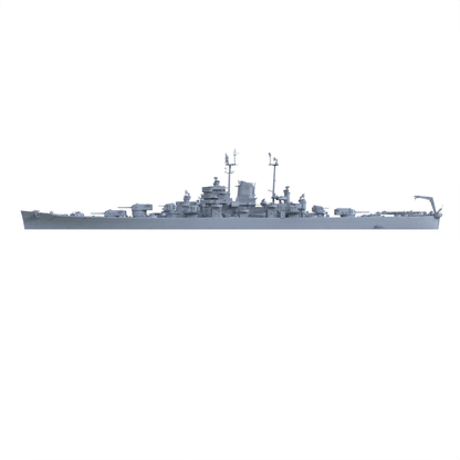 SSC130 Military Model USN Oregon City Class Cruiser CA-122 1946 Water Line