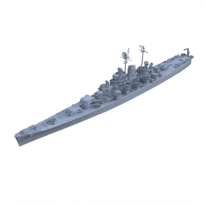 SSC130 Military Model USN Oregon City Class Cruiser CA-122 1946 Water Line