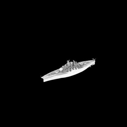 USS Tennessee Class Tennessee Battleship (BB-43) Water Line MRY-SFW SSC133 Military Model