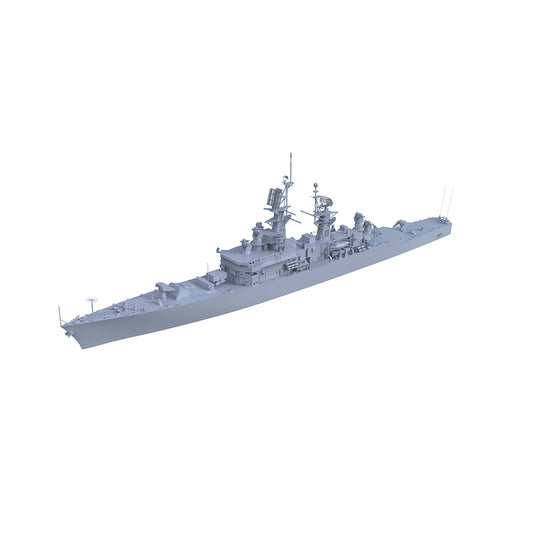 SSC165 Military Model USS Leahy Class Cruiser Water Line