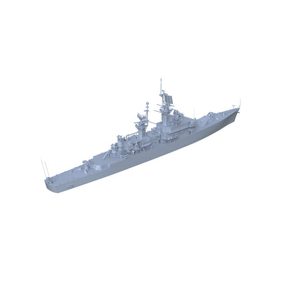 SSC165 Military Model USS Leahy Class Cruiser Water Line