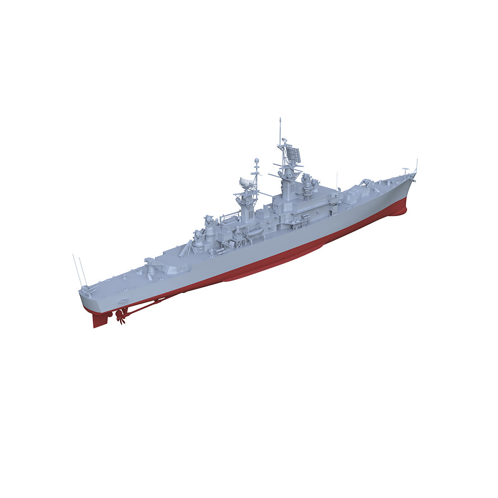 SSC165S Military Model USS Leahy Class Cruiser Full Hull
