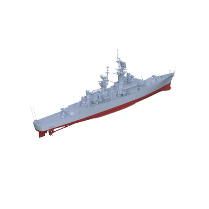 SSC165S Military Model USS Leahy Class Cruiser Full Hull