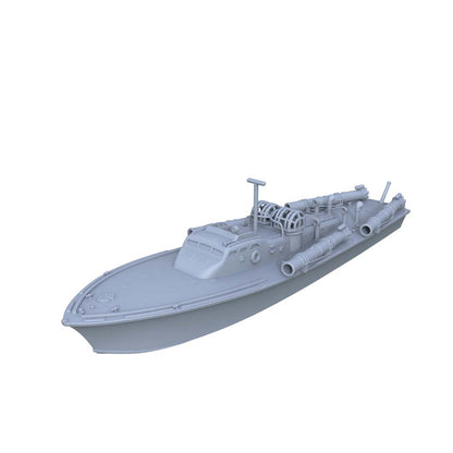 SSC182 Military Model USS Elco Class PT-20 Motor Torpedo Boat Water Line