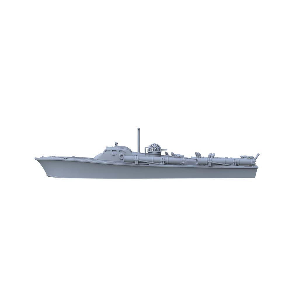 SSC182 Military Model USS Elco Class PT-20 Motor Torpedo Boat Water Line