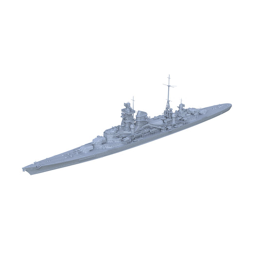 MRY-SFW SSC203 Germany Navy Admiral Hipper-class Bl¡§1cher  2nd Ship Water Line Resin Warship Military Ship Model Hobby Collection Unassembled Unpainted