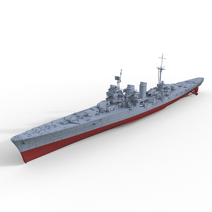 SSMODEL SSC516S  Military Model Kit Duca Degli Abruzzi-Class RN Duca Degli Abruzzi 1944 Full Hull