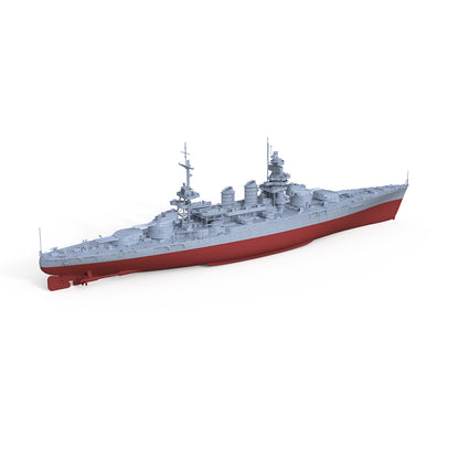 SSMODEL 546S Military Model Kit Italy ConteDiCavour-class Battleship Full Hull